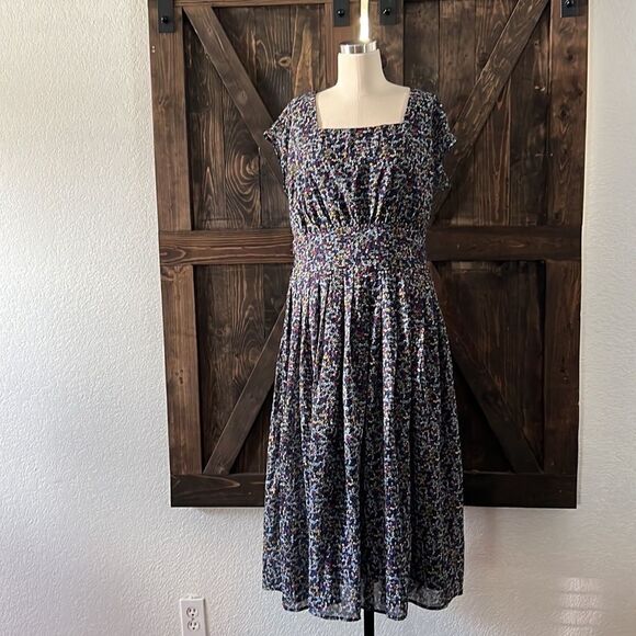 Wayward Francis colorful dress Sz-XL 16 - Picture 1 of 11